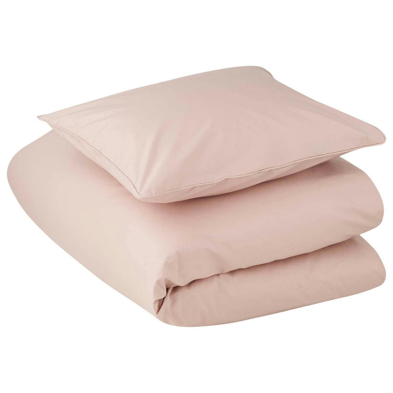 percale kids bed linen dusty rose pack Fint sengetøy til barnerommet